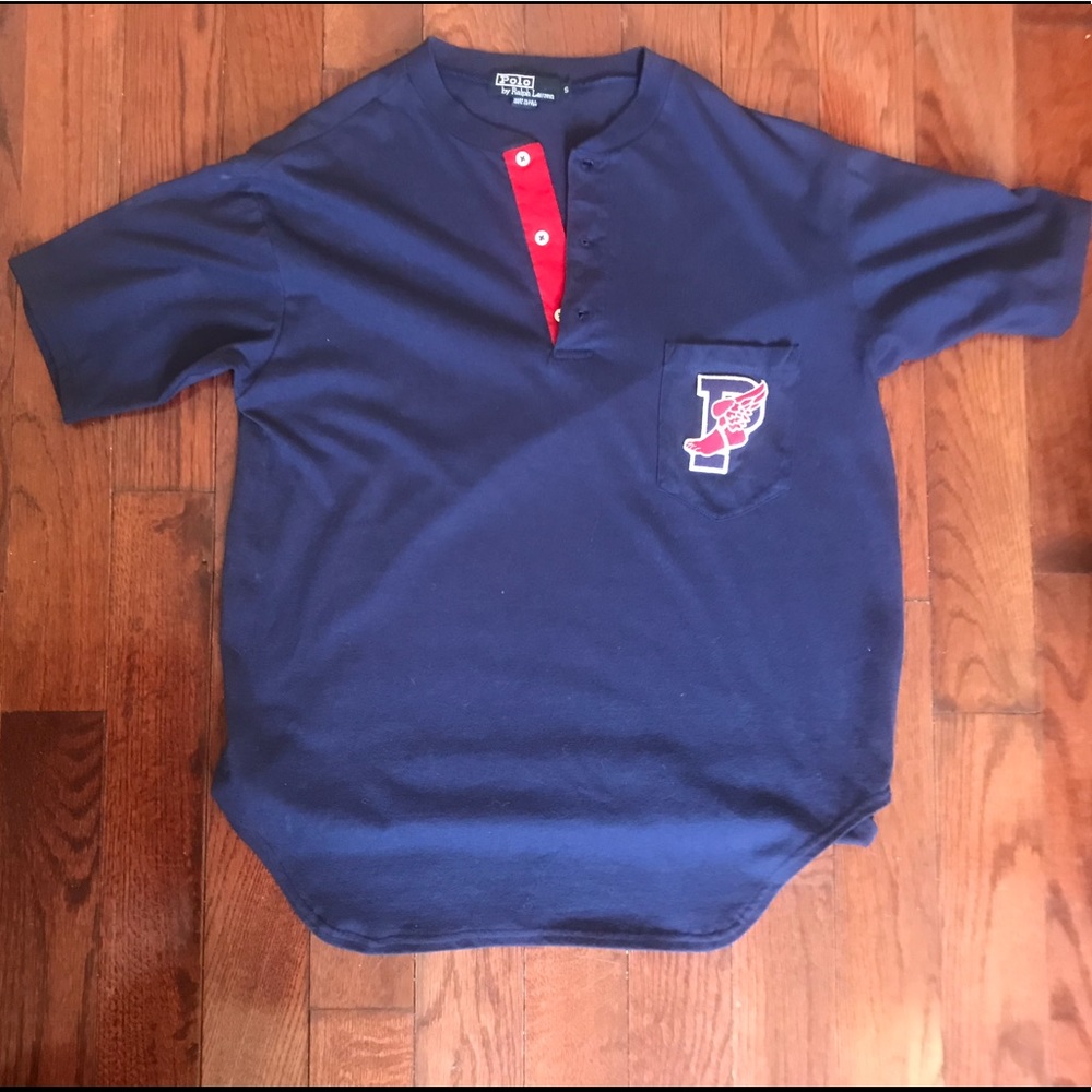 Ralph Lauren rare P-Wing raglan men size small